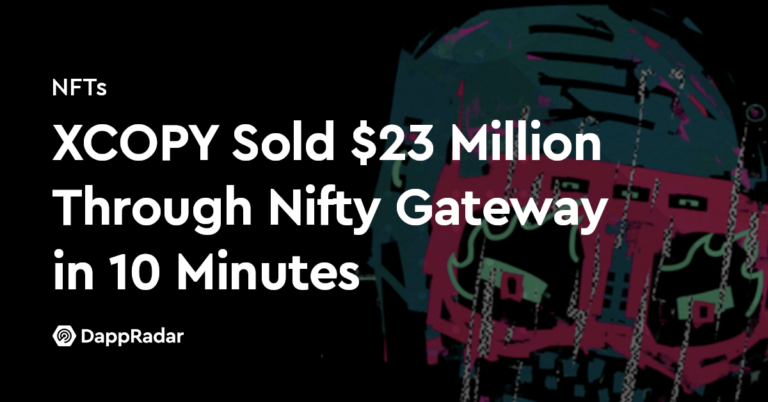 Xcopy Sold $23 Million Through Nifty Gateway In 10 Minutes | Nft News