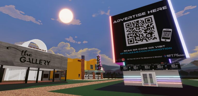 Nft Plazas Launches An Automated Metaverse Advertising System