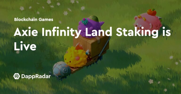 Axie Infinity Land Staking Is Live | Nft News