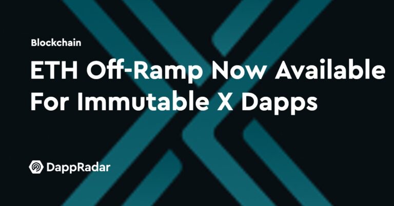 Eth Off-Ramp Now Available For Immutable X Dapps | Nft News