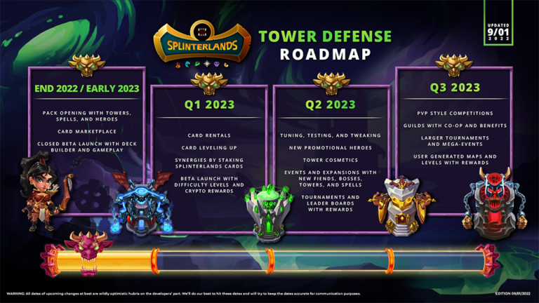 Splinterlands Announces Epic New Tower Defense Spin Off Game