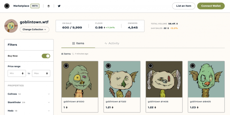 The Goblintown Creators Just Launched An Nft Marketplace | Nft News