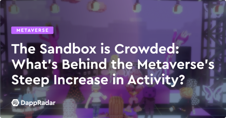 What’s Behind The Metaverse Steep Increase In Activity? | Nft News