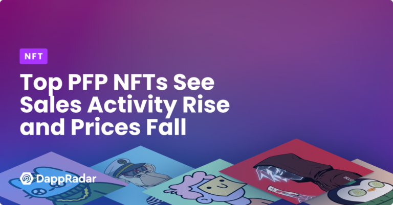 Top Pfp Nfts See Sales Activity Rise And Prices Fall | Nft News